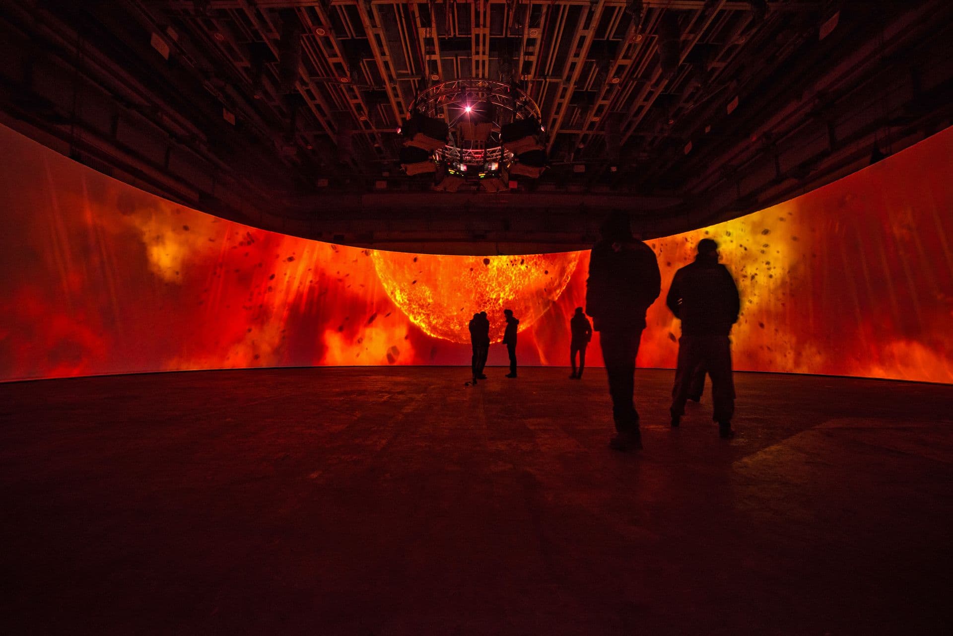 360 panorama for a filming backdrop