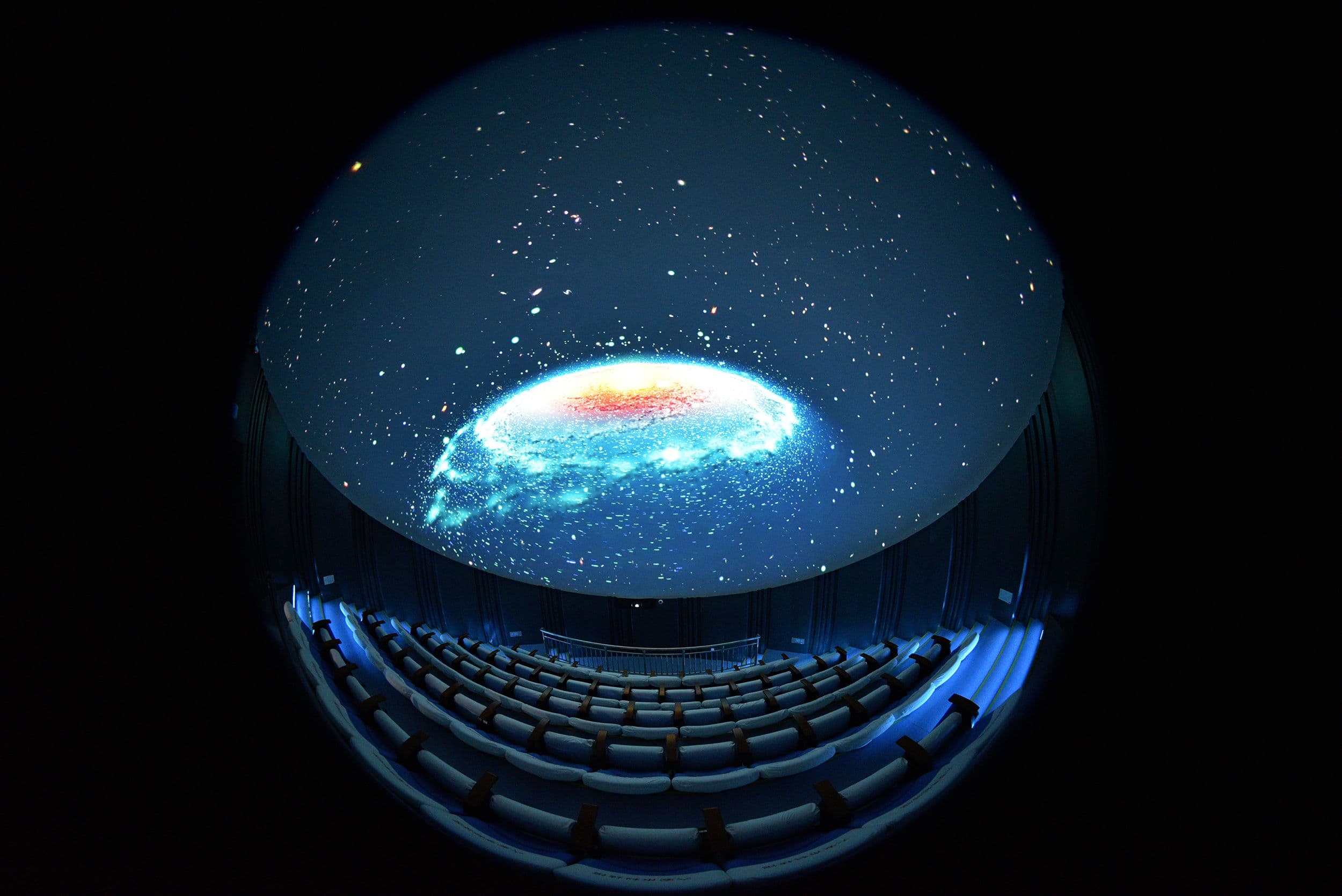 Dome theater at Lu'an Science and Technology Museum